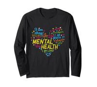 Mental Health Matters Women Men Mental Health Awareness Manga Larga