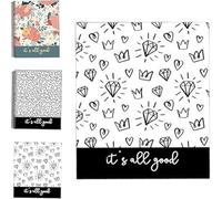 Mental Health Mood Journal | MoodNotebook - Your Daily SelfCare Companion | Rastreador de estado de ánimo y ansiedad de 90 días con indicaciones de | Para el crecimiento del estrés del