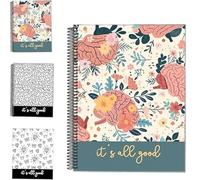 Mental Health Mood Journal | MoodNotebook - Your Daily SelfCare Companion | Rastreador de estado de ánimo y ansiedad de 90 días con indicaciones de | Para el crecimiento del estrés del