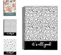 Mental Health Mood Journal | MoodNotebook - Your Daily SelfCare Companion | Rastreador de estado de ánimo y ansiedad de 90 días con indicaciones de | Para el crecimiento del estrés del