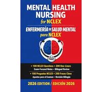 Mental Health Nursing for NCLEX: Enfermería de Salud Mental para NCLEX (Exam-Ready Notes for nursing b.sc nursing gnm anm m.sc nursing)
