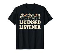 Mental Health School Counselor Therapy Licensed Listener Camiseta
