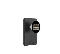 Mental Health School Counselor Therapy Licensed Listener PopSockets PopWallet para MagSafe