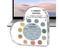 Mental Health Sign - Heart-Shaped Acrylic Sign | Mental Health Soothing for Home, School, Counseling, Men Women Teachers Students Youth or Counselor Use