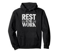 Mentalidad Anti Hustle Vida Lenta Sudadera con Capucha