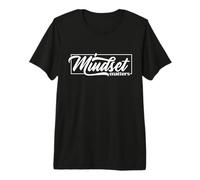 Mentalidad Crecimiento Cita Motivacional Inspiración Positividad Camiseta Premium