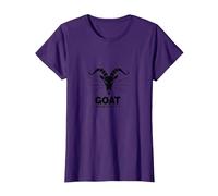 Mentalidad de Cabra: ambición audaz para triunfadores decididos Camiseta, Mujer, Morado, M