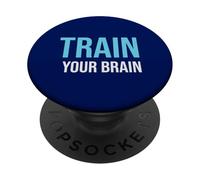Mentalidad de Crecimiento Entrena tu Cerebro Emprendedor Motivacional PopSockets PopGrip Adhesivo
