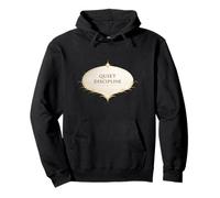 Mentalidad de disciplina silenciosa Sudadera con Capucha