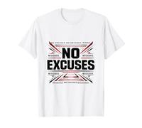 Mentalidad de disciplina sin Excusas Camiseta