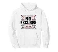 Mentalidad de disciplina sin Excusas Sudadera con Capucha