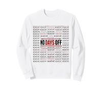 Mentalidad de motivación sin días Libres de disciplina Sudadera