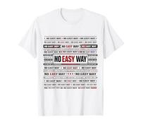 Mentalidad de No Easy Way Camiseta