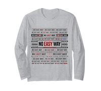 Mentalidad de No Easy Way Manga Larga