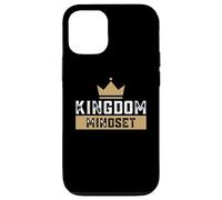 Mentalidad del Reino Ver al Rey Jesús Coronado Carcasa para iPhone 12/12 Pro