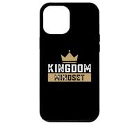 Mentalidad del Reino Ver al Rey Jesús Coronado Carcasa para iPhone 12 Pro MAX
