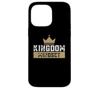 Mentalidad del Reino Ver al Rey Jesús Coronado Carcasa para iPhone 14 Pro MAX