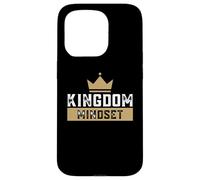 Mentalidad del Reino Ver al Rey Jesús Coronado Carcasa para iPhone 15 Pro