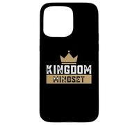 Mentalidad del Reino Ver al Rey Jesús Coronado Carcasa para iPhone 15 Pro MAX