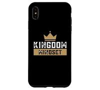 Mentalidad del Reino Ver al Rey Jesús Coronado Carcasa para iPhone XS MAX