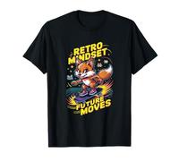 Mentalidad retro, Future Moves Cool Fox Skateboarding Camiseta