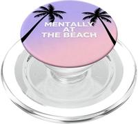 Mentally At The Beach Aesthetic Sunset Phone Grip PopSockets PopGrip para MagSafe