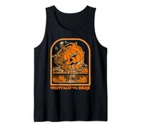 Mentally Halloween Pumpkin Sarcastic Retro Funny Adult Humor Camiseta sin Mangas