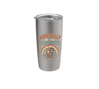 Mentally In The Dumpster Burnout Mood Tired - Vaso térmico de acero inoxidable de doble pared