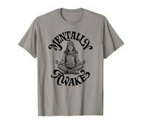 Mentalmente Despierto Explorador Juramento atención Plena ilustración Vintage Camiseta