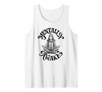 Mentalmente Despierto Explorador Juramento atención Plena ilustración Vintage Camiseta sin Mangas