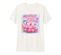 Mentalmente en algún Lugar costoso Flamingo Tropical Resort Camiseta Premium