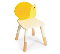 Mentari Toys - Silla de caracol de jardín - Sillas de jardín de madera resistentes para niños - Muebles sostenibles de sala de juegos - Aumenta la creatividad y la independencia en niños y niñas - A