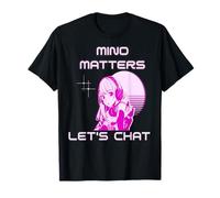 Mente Anime Estética Retro Futuro Charla Camiseta