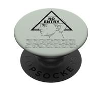 Mente Conceptual Surrealista sin Entrada PopSockets PopGrip Adhesivo