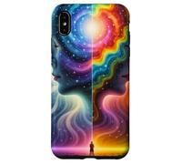 Mente Cósmica Espiritual Expresión Colorida 5 Carcasa para iPhone XS MAX