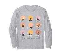 Mente Cuerpo Alma Amante Yoga Manga Larga