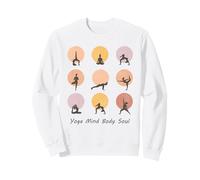 Mente Cuerpo Alma Amante Yoga Sudadera