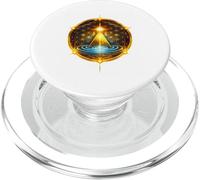 Mente Despertada Positiva Mente Despierta Manifestación Mental Energía PopSockets PopGrip para MagSafe