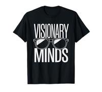 Mentes Visionarias Creatividad Innovación Emprendedor Espíritu Camiseta