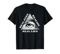 Mentiras Reales Los Ojos se Dan Cuenta de Que Todo lo ve Camiseta