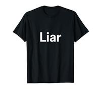 Mentiroso Camiseta gráfica económica