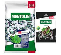 Mentolín caramelos duros eucaliptus s/a bolsa 1kg y de regalo regaliz s/a bolsa 100g