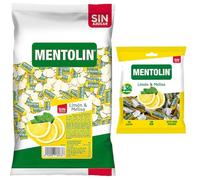 Mentolín caramelos duros limon melisa s/a bolsa 1kg y de regalo limon melisa s/a bolsa 50g