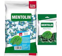 Mentolín caramelos duros menta suave s/a bolsa 1kg y de regalo menta fresca bolsa 200g