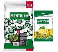 Mentolín caramelos duros regaliz s/a bolsa 1kg y de regalo limon melisa 150g