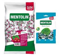Mentolín caramelos garganta arándano s/a bolsa 1kg y de regalo menta suave s/a bolsa 100g