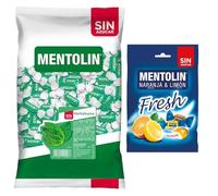 Mentolín caramelos garganta hierbabuena s/a bolsa 1kg y de regalo fresh s/a bolsa 100g