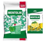 Mentolín caramelos garganta hierbabuena s/a bolsa 1kg y de regalo limon melisa 150g