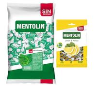 Mentolín caramelos garganta hierbabuena s/a bolsa 1kg y de regalo limon melisa s/a bolsa 100g