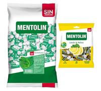 Mentolín caramelos garganta hierbabuena s/a bolsa 1kg y de regalo limon melisa s/a bolsa 50g